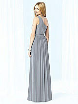 Rear View Thumbnail - Platinum After Six Bridesmaid Dress 6706