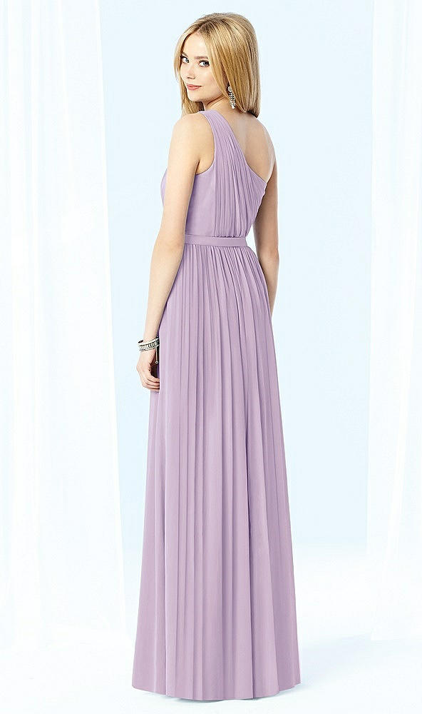 Back View - Pale Purple After Six Bridesmaid Dress 6706