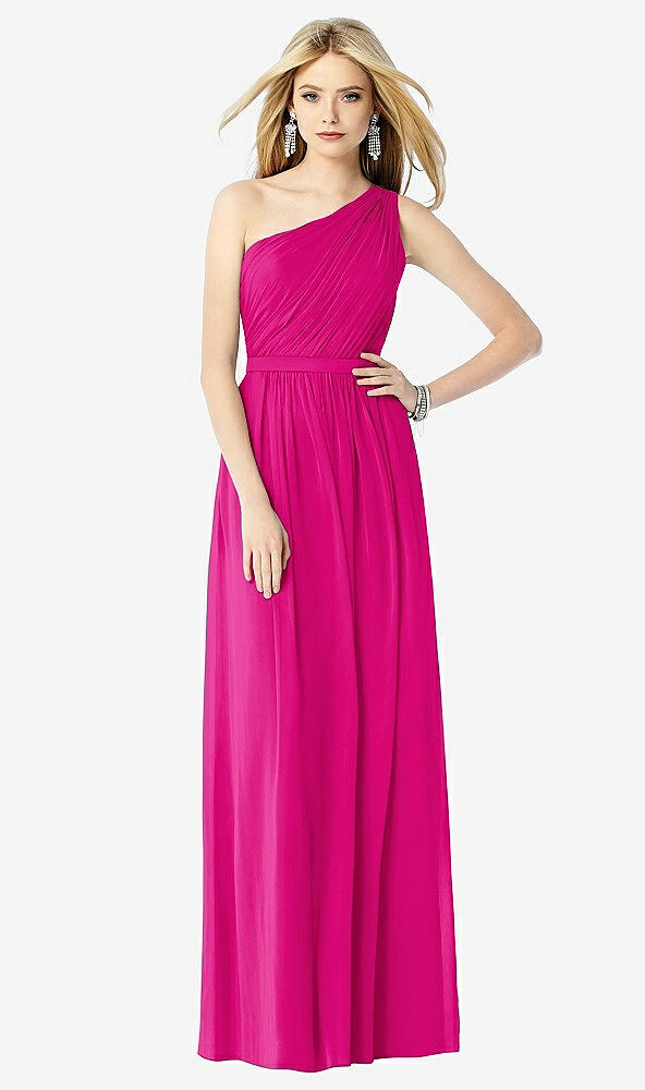 Front View - Think Pink After Six Bridesmaid Dress 6706