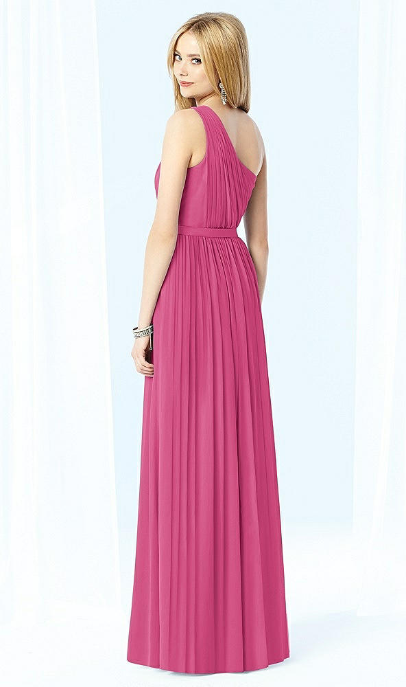 Back View - Tea Rose After Six Bridesmaid Dress 6706