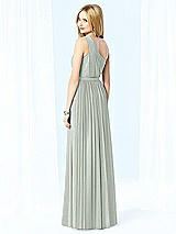 Rear View Thumbnail - Willow Green After Six Bridesmaid Dress 6706