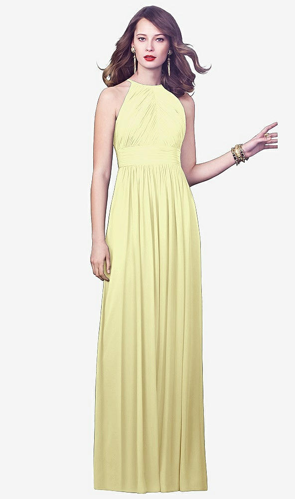 Front View - Butter Yellow Dessy Collection Style 2918