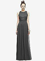 Front View Thumbnail - Charcoal Gray Lela Rose Style LR207