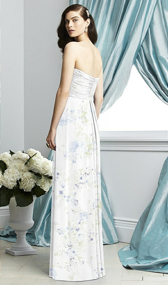 Back View - Bleu Garden Dessy Collection Style 2928