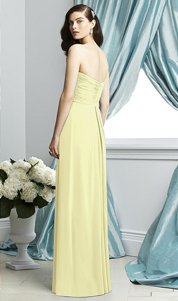 Back View - Butter Yellow Dessy Collection Style 2928