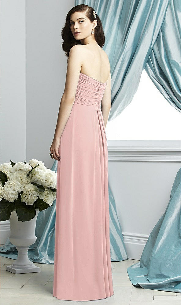 Back View - Rose - PANTONE Rose Quartz Dessy Collection Style 2928