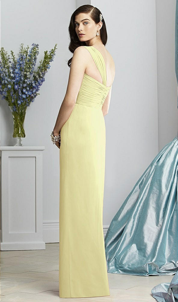 Back View - Butter Yellow Dessy Collection Style 2930