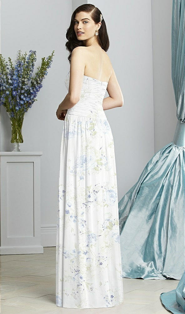 Back View - Bleu Garden Dessy Collection Style 2931