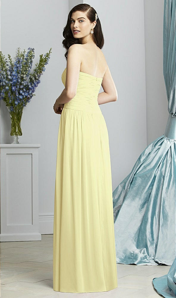 Back View - Butter Yellow Dessy Collection Style 2931