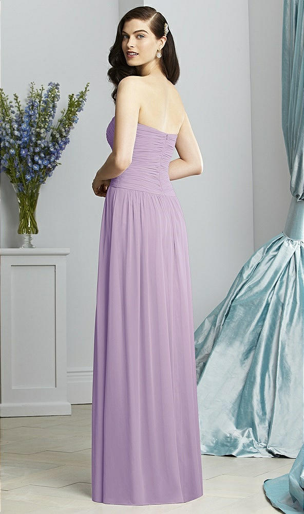 Back View - Pale Purple Dessy Collection Style 2931