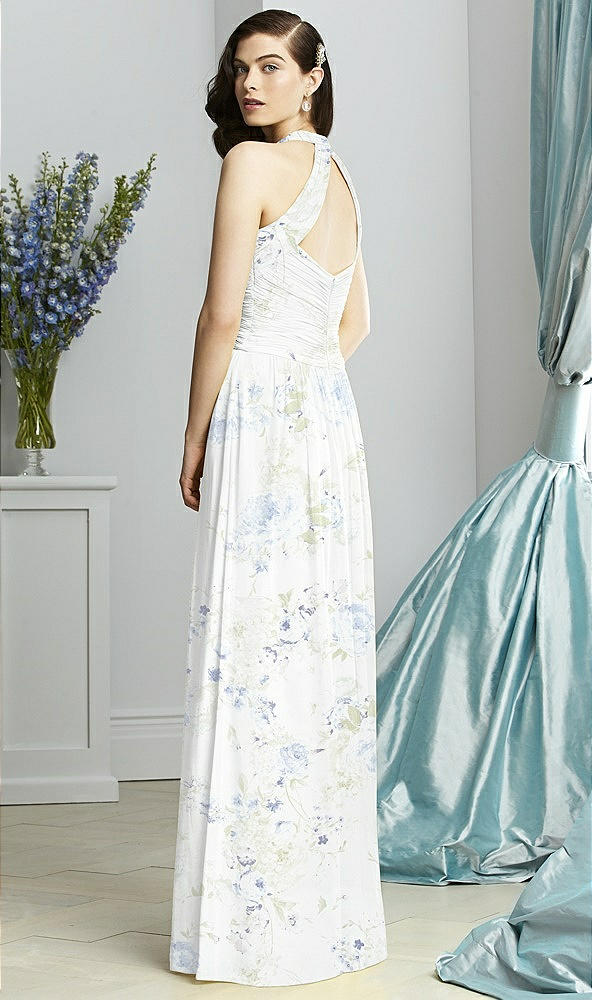 Back View - Bleu Garden Dessy Collection Style 2932