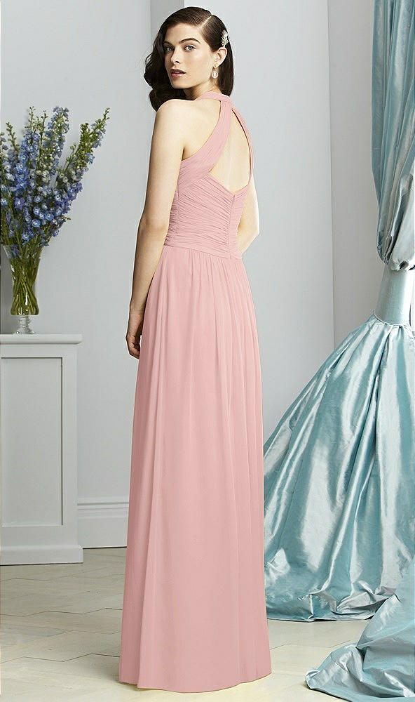 Back View - Rose - PANTONE Rose Quartz Dessy Collection Style 2932