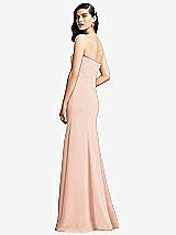 Rear View Thumbnail - Pale Peach Dessy Bridesmaid Dress 2935