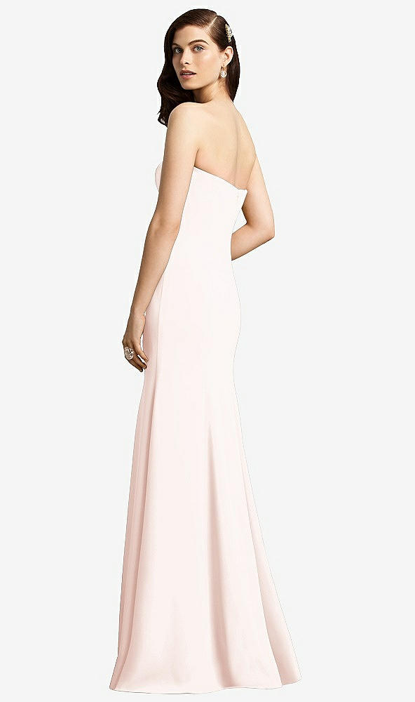 Back View - Blush Dessy Bridesmaid Dress 2935