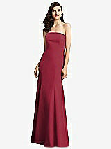 Front View Thumbnail - Burgundy Dessy Bridesmaid Dress 2935