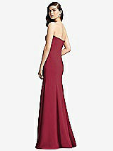 Rear View Thumbnail - Burgundy Dessy Bridesmaid Dress 2935