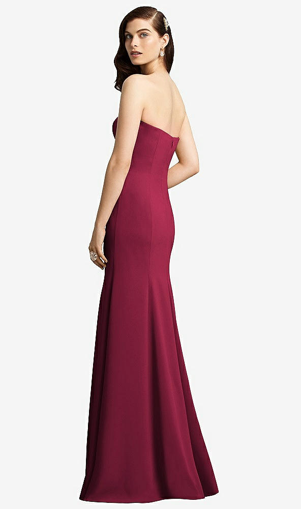 Back View - Cabernet Dessy Bridesmaid Dress 2935