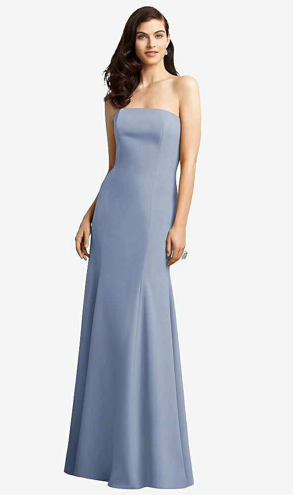 Front View - Larkspur Blue Dessy Bridesmaid Dress 2935