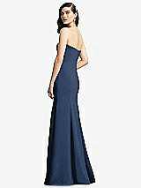 Rear View Thumbnail - Midnight Navy Dessy Bridesmaid Dress 2935