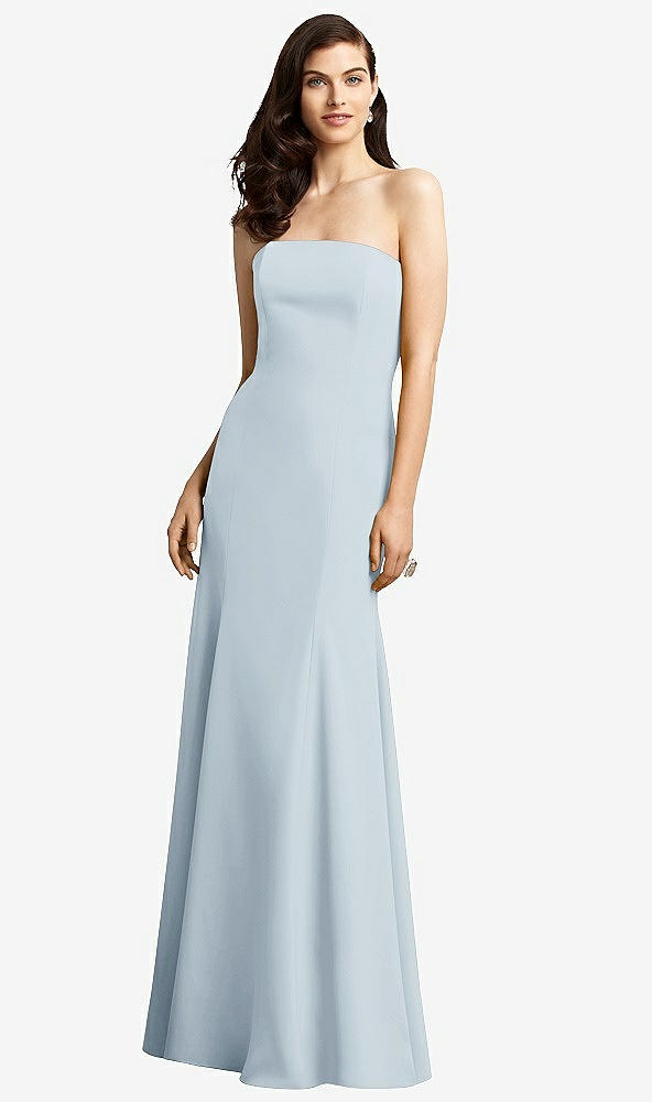 Front View - Mist Dessy Bridesmaid Dress 2935