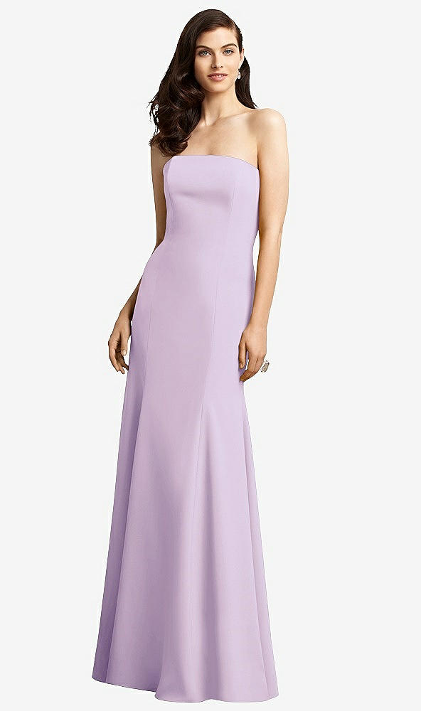 Front View - Pale Purple Dessy Bridesmaid Dress 2935