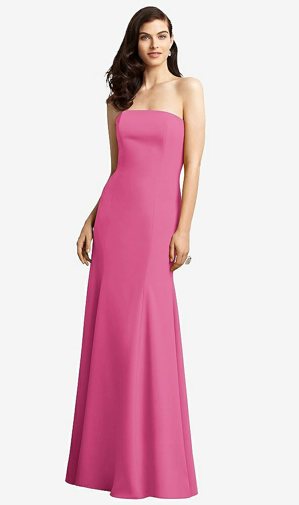 Front View - Tea Rose Dessy Bridesmaid Dress 2935