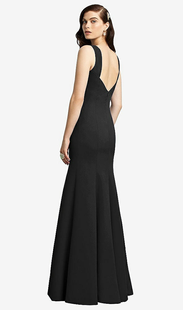 Front View - Black Dessy Bridesmaid Dress 2936