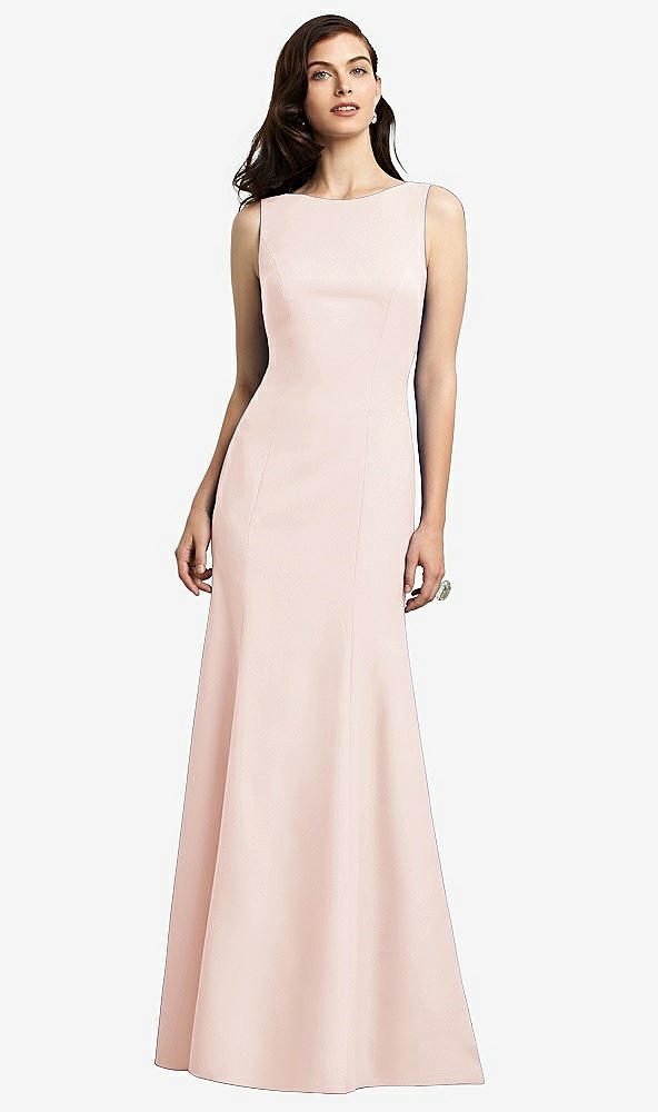 Back View - Blush Dessy Bridesmaid Dress 2936