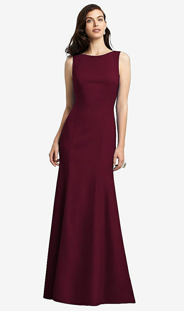 Back View - Cabernet Dessy Bridesmaid Dress 2936