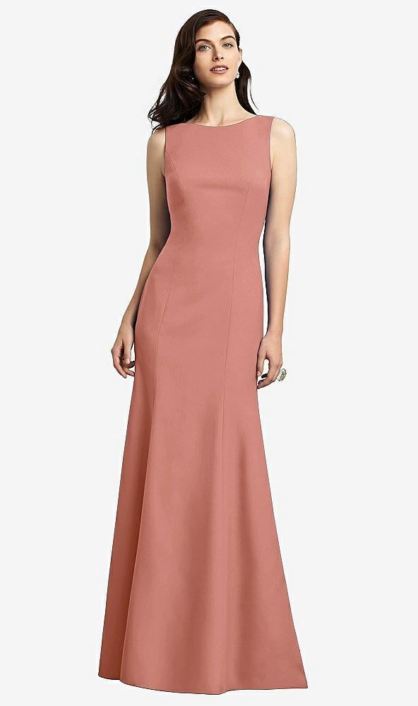 Back View - Desert Rose Dessy Bridesmaid Dress 2936