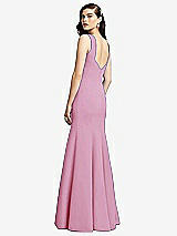 Front View Thumbnail - Powder Pink Dessy Bridesmaid Dress 2936