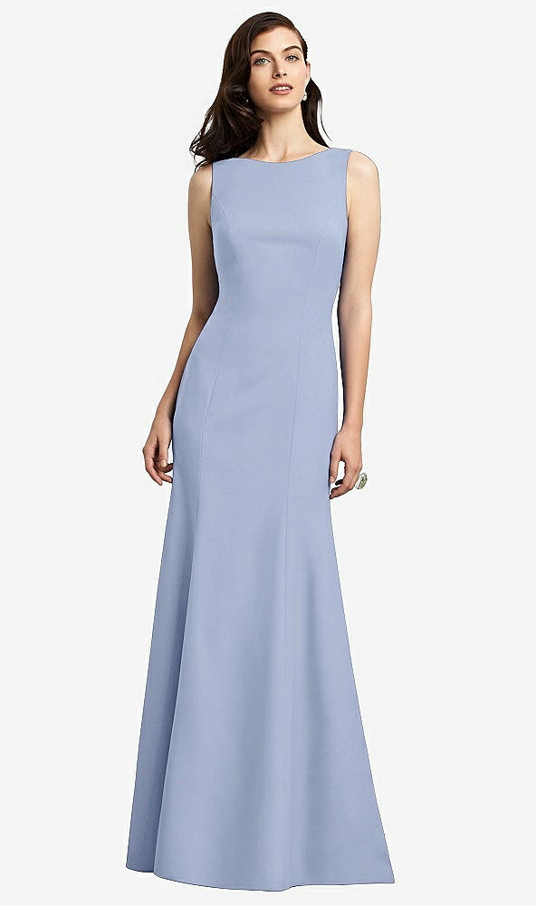 Back View - Sky Blue Dessy Bridesmaid Dress 2936