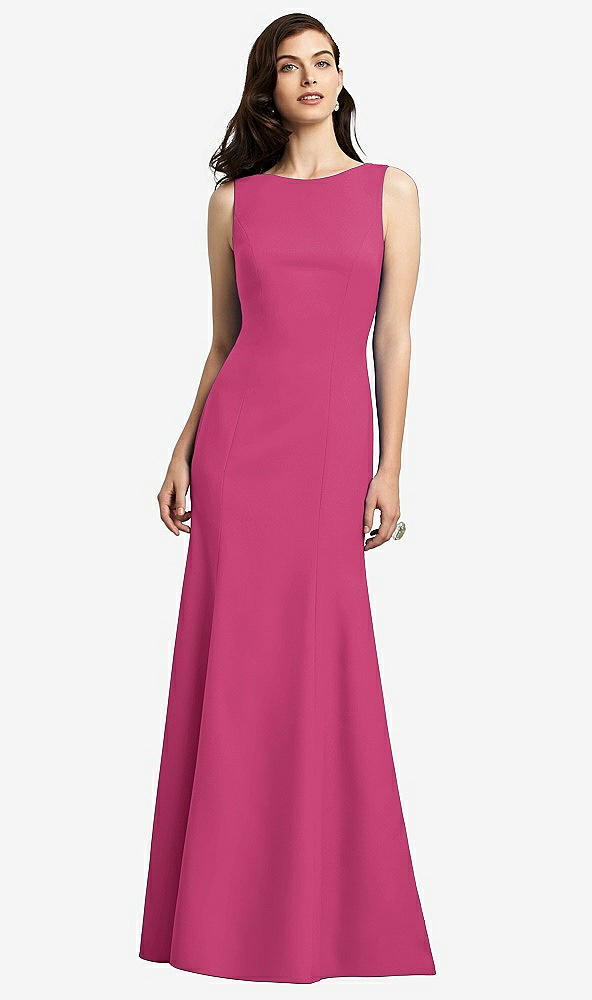 Back View - Tea Rose Dessy Bridesmaid Dress 2936