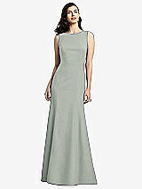 Rear View Thumbnail - Willow Green Dessy Bridesmaid Dress 2936