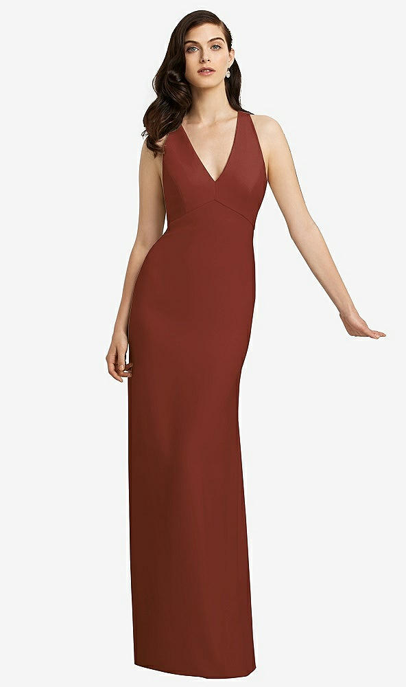 Front View - Auburn Moon Dessy Bridesmaid Dress 2938