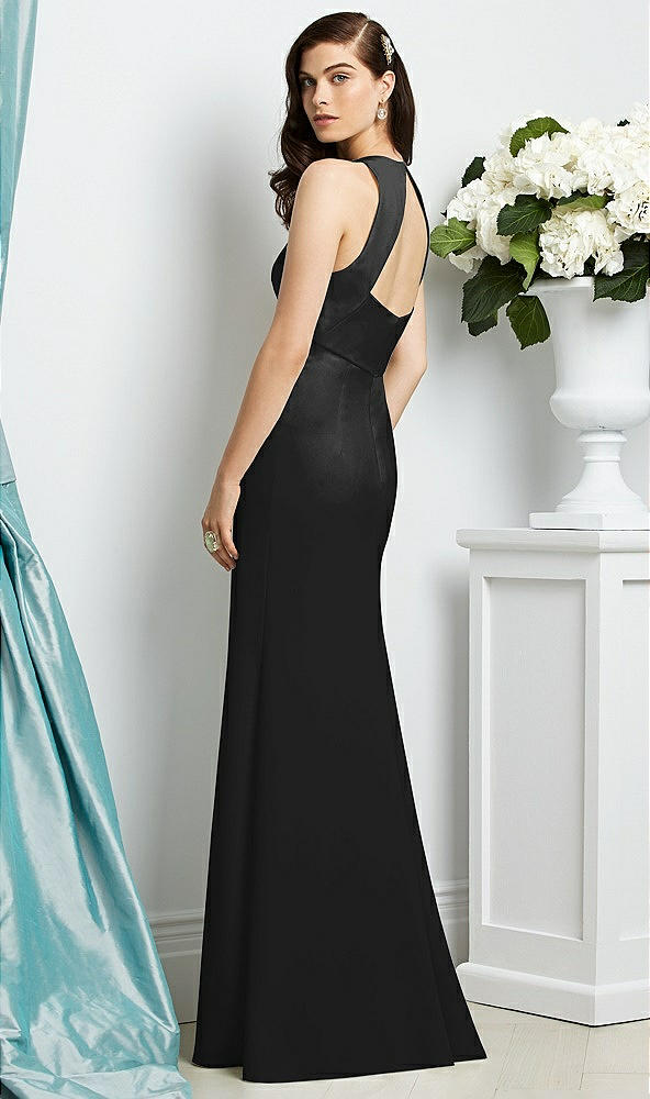 Back View - Black Dessy Bridesmaid Dress 2938