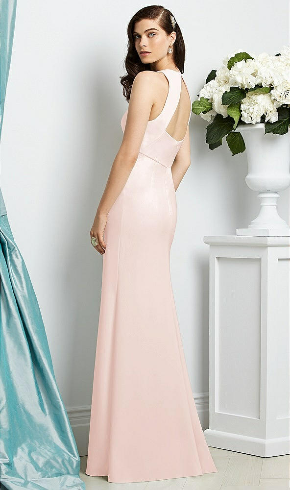 Back View - Blush Dessy Bridesmaid Dress 2938