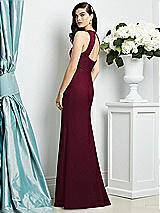 Rear View Thumbnail - Cabernet Dessy Bridesmaid Dress 2938