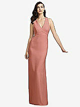 Front View Thumbnail - Desert Rose Dessy Bridesmaid Dress 2938