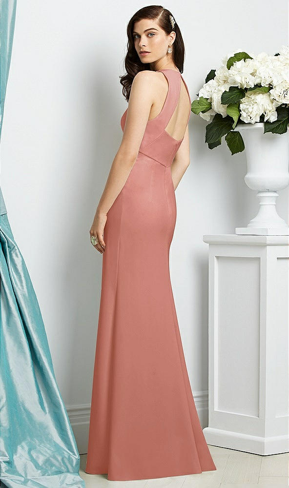 Back View - Desert Rose Dessy Bridesmaid Dress 2938