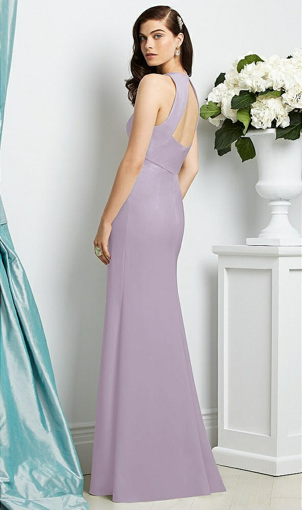 Back View - Lilac Haze Dessy Bridesmaid Dress 2938