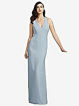 Front View Thumbnail - Mist Dessy Bridesmaid Dress 2938