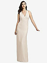 Front View Thumbnail - Oat Dessy Bridesmaid Dress 2938