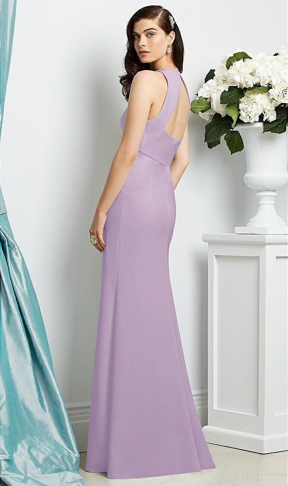 Back View - Pale Purple Dessy Bridesmaid Dress 2938