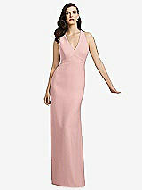 Front View Thumbnail - Rose - PANTONE Rose Quartz Dessy Bridesmaid Dress 2938