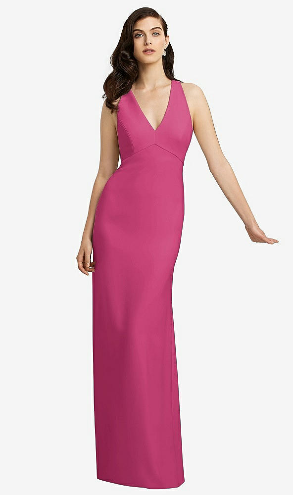 Front View - Tea Rose Dessy Bridesmaid Dress 2938