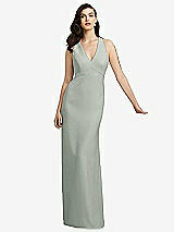 Front View Thumbnail - Willow Green Dessy Bridesmaid Dress 2938