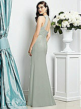 Rear View Thumbnail - Willow Green Dessy Bridesmaid Dress 2938