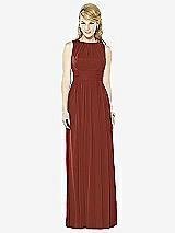 Front View Thumbnail - Auburn Moon After Six Bridesmaid Dress 6709