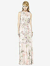 Front View Thumbnail - Blush Garden After Six Bridesmaid Dress 6709